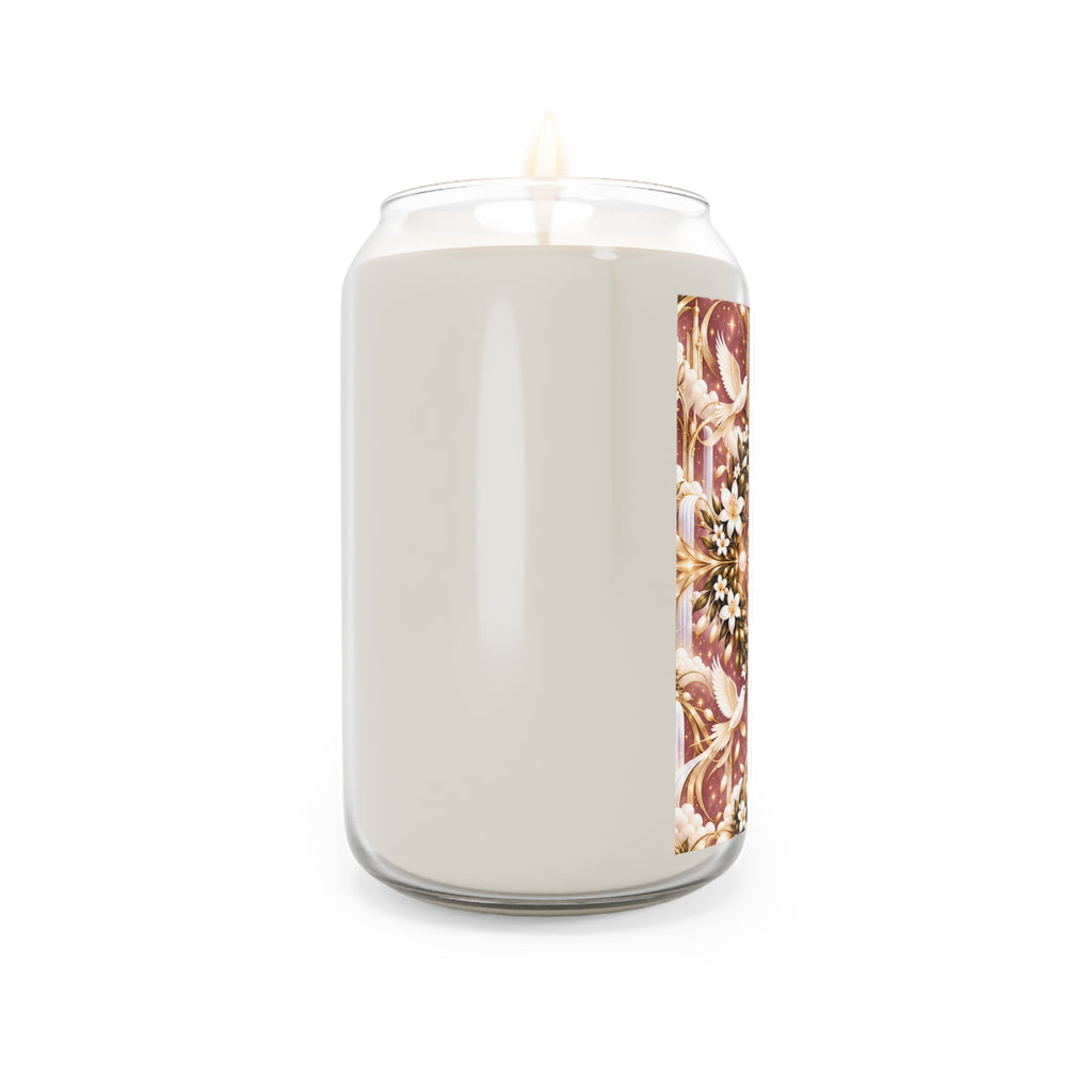 Divine Light Mandala Rose Dawn Luxe Candle