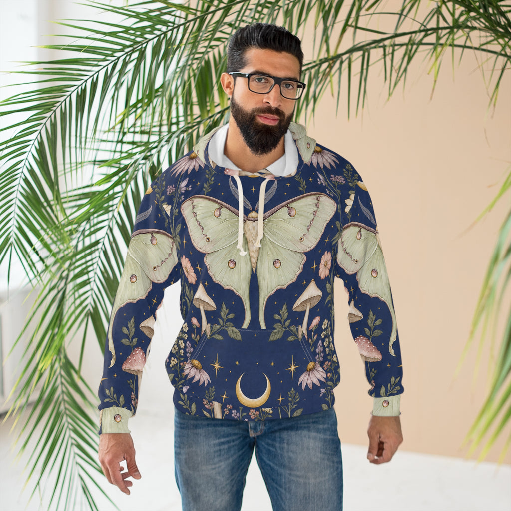 Luna Apothecary Indigo Pullover Hoodie
