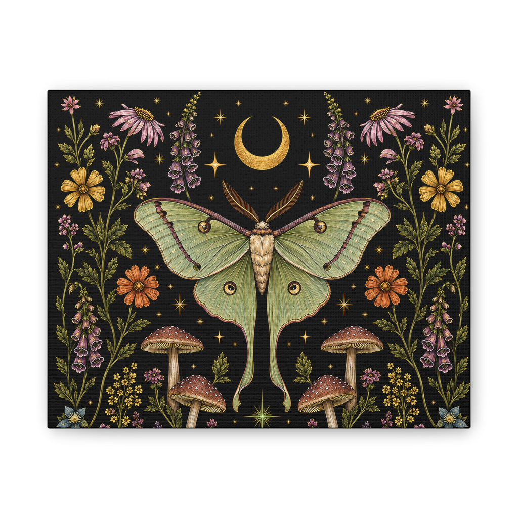 Luna Apothecary Nocturne Stretched Canvas