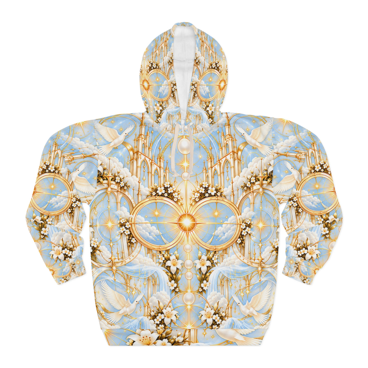 Cathedral of Light Alabaster Dawn Pullover Hoodie