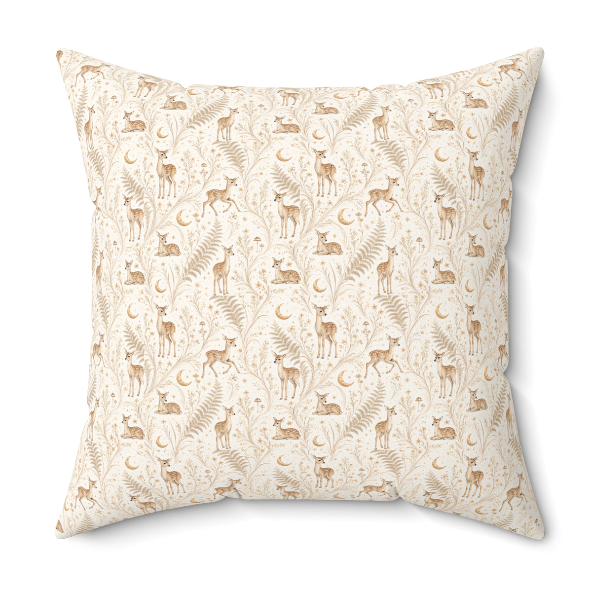 Astral Fawn Moon Milk Decorative Pillow