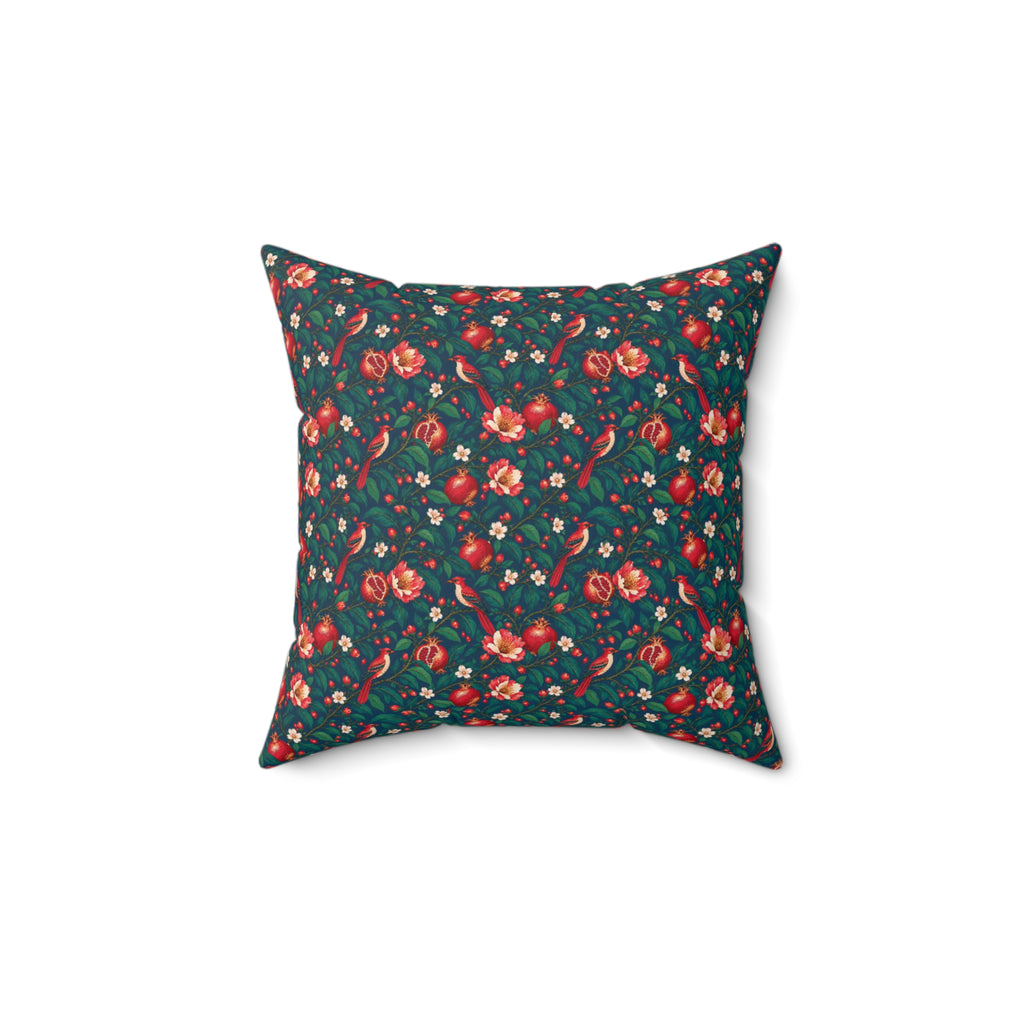 Gilded Orchard Blue Hour Decorative Pillow