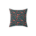 Gilded Orchard Blue Hour Decorative Pillow