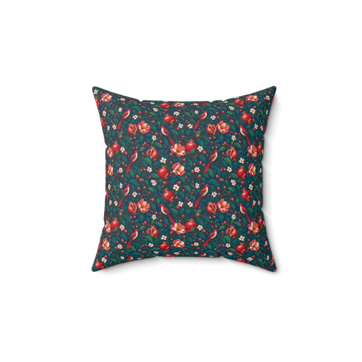 Gilded Orchard Blue Hour Decorative Pillow