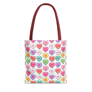 Candy Heart Tote Bag