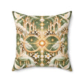 Cathedral of Light Sage Sanctuary Decorative Pillow