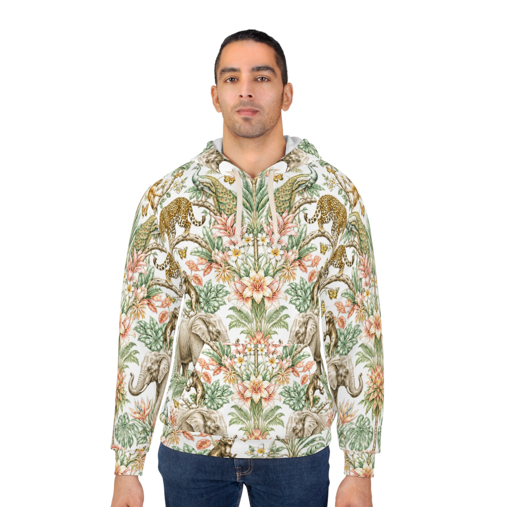 Mystic Jungle Ivory Eden Pullover Hoodie