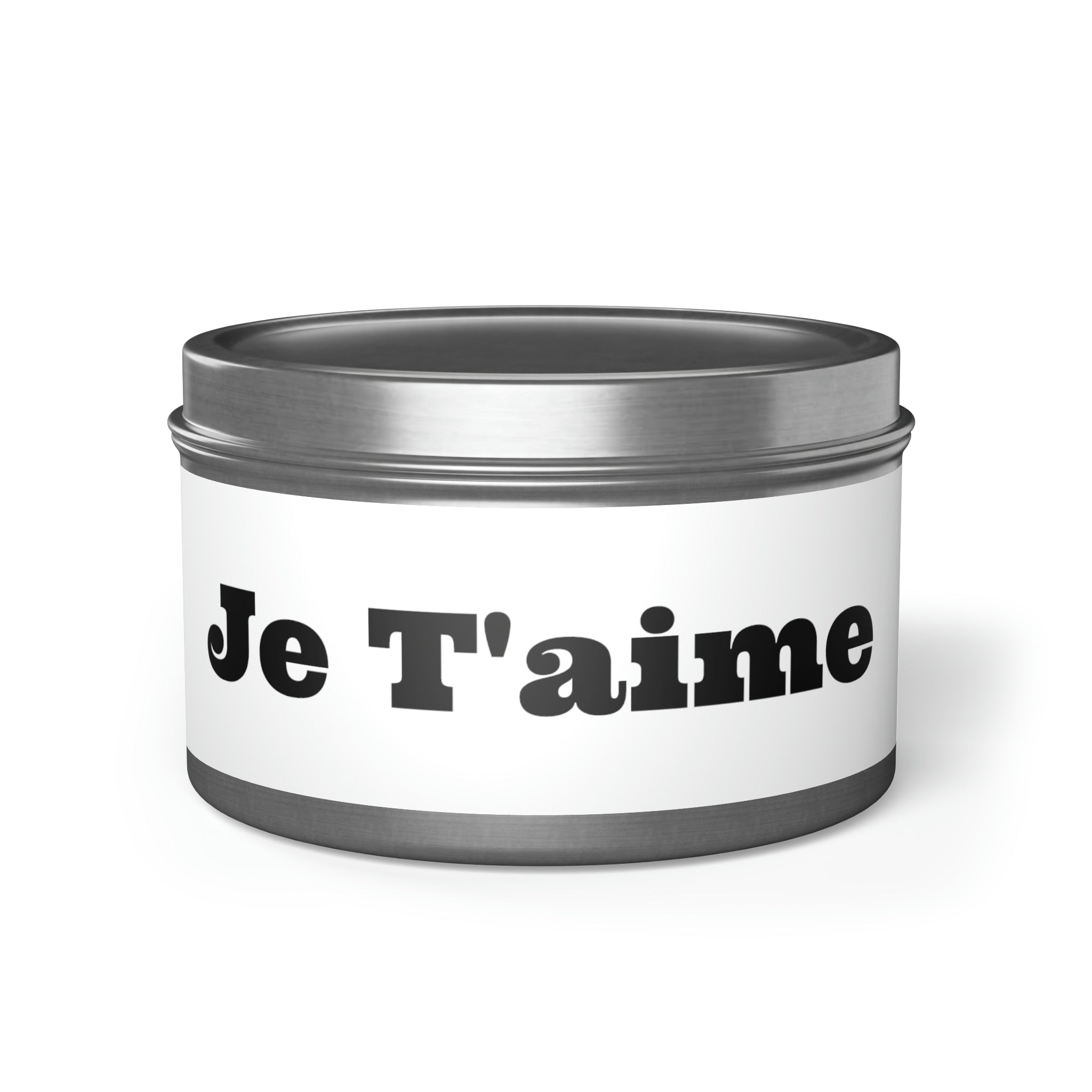 Je T'aime Tin Candle