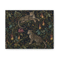 Cloud Leopard Reverie Nocturne Stretched Canvas