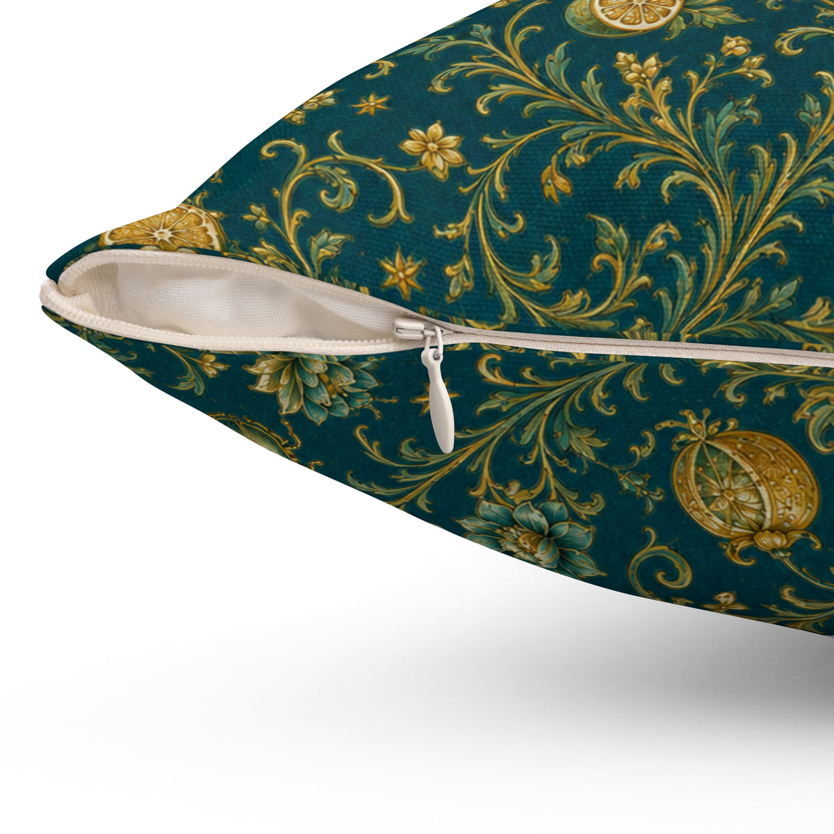 Sacred Canopy Verdigris Decorative Pillow