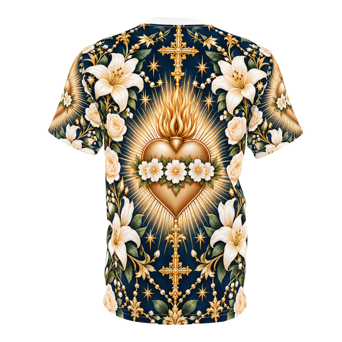 Immaculate Heart Midnight Blue All-over-print T-Shirt