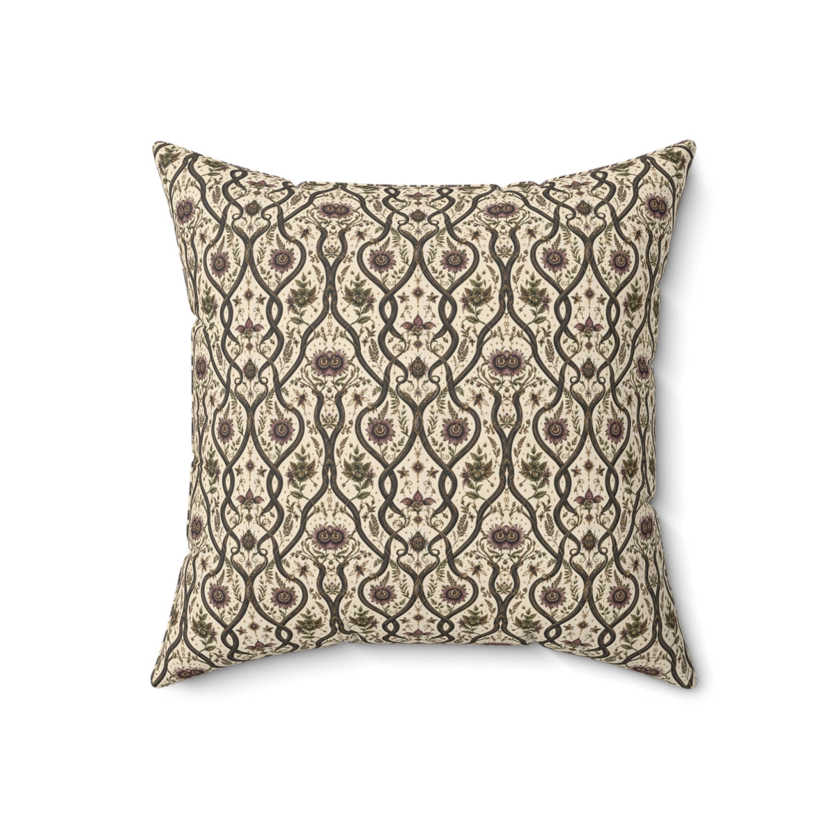 Serpent Conservatory Moon Milk Decorative Pillow