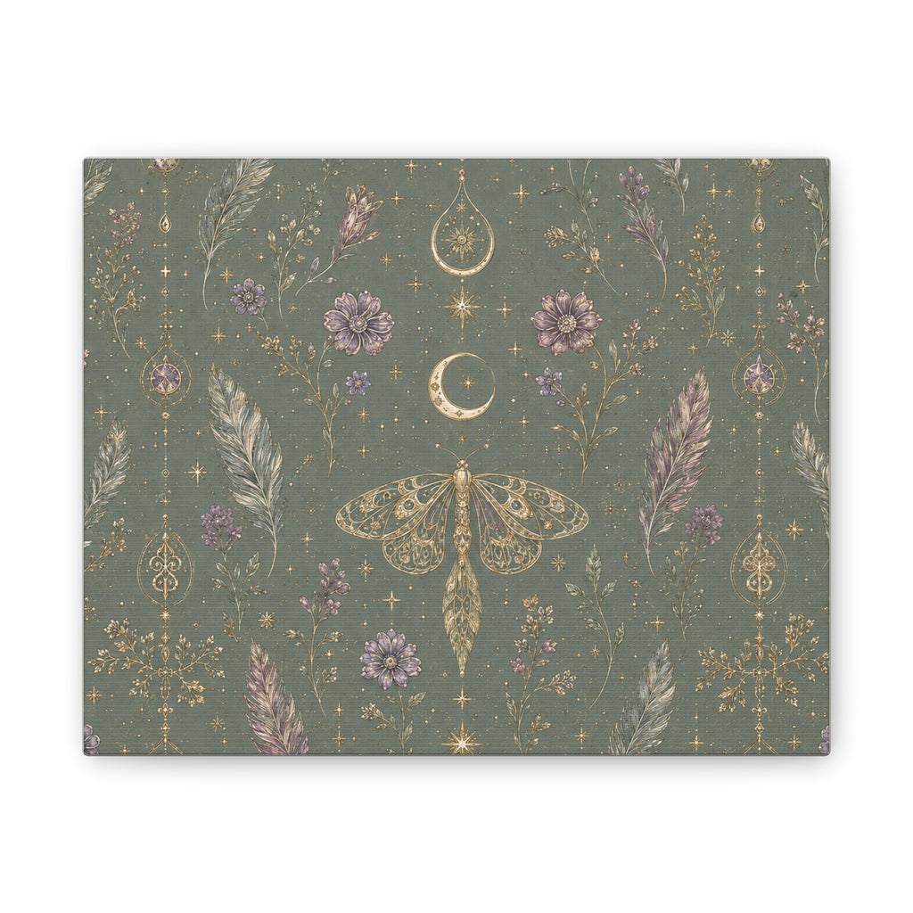 Talisman Moonlight Sage Stretched Canvas