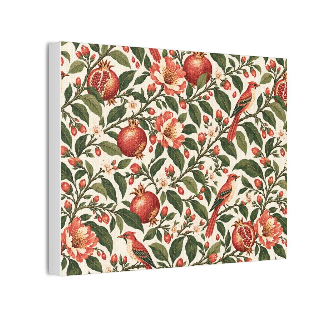 Gilded Orchard Moon Milk Stretched Canvas