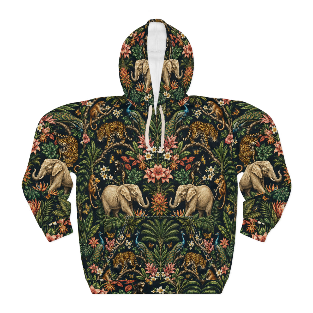 Mystic Jungle Midnight Jungle Pullover Hoodie