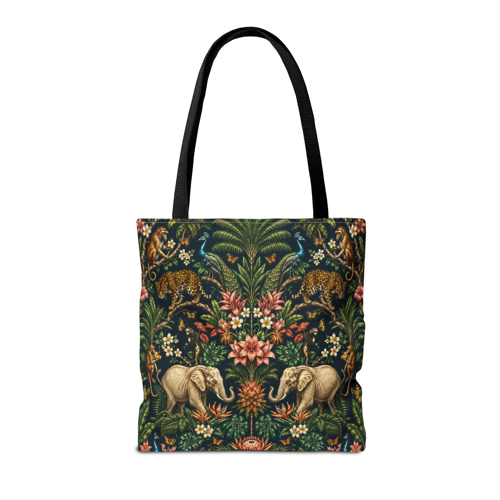 Mystic Jungle Midnight Jungle Tote Bag