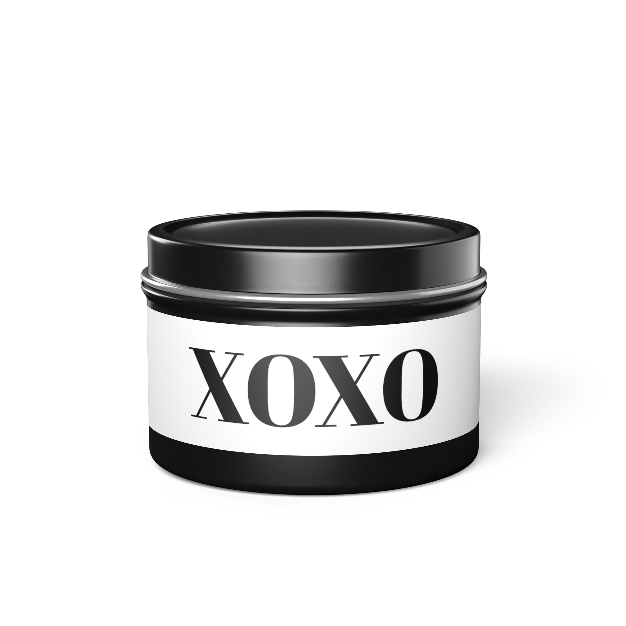 XOXO Tin Candle