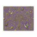 Sacred Canopy Amethyst Stretched Canvas