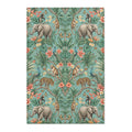 Mystic Jungle Verdigris Jungle Area Rug