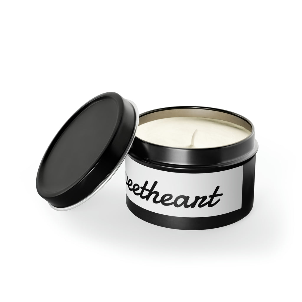 Sweetheart Tin Candle