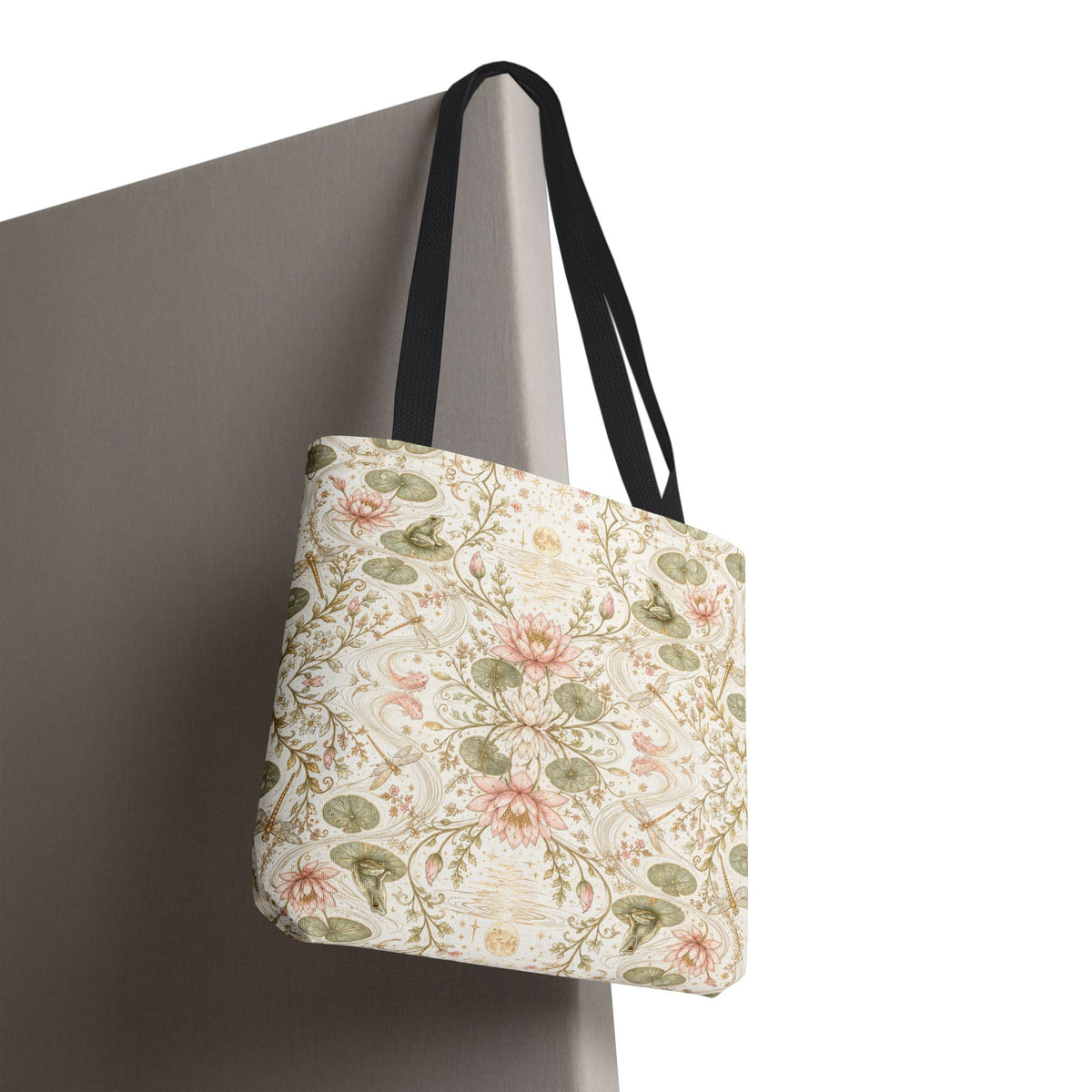 Nymphaea Nocturne Moon Milk Tote Bag