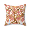 Tree of Heaven Rose Twilight Decorative Pillow