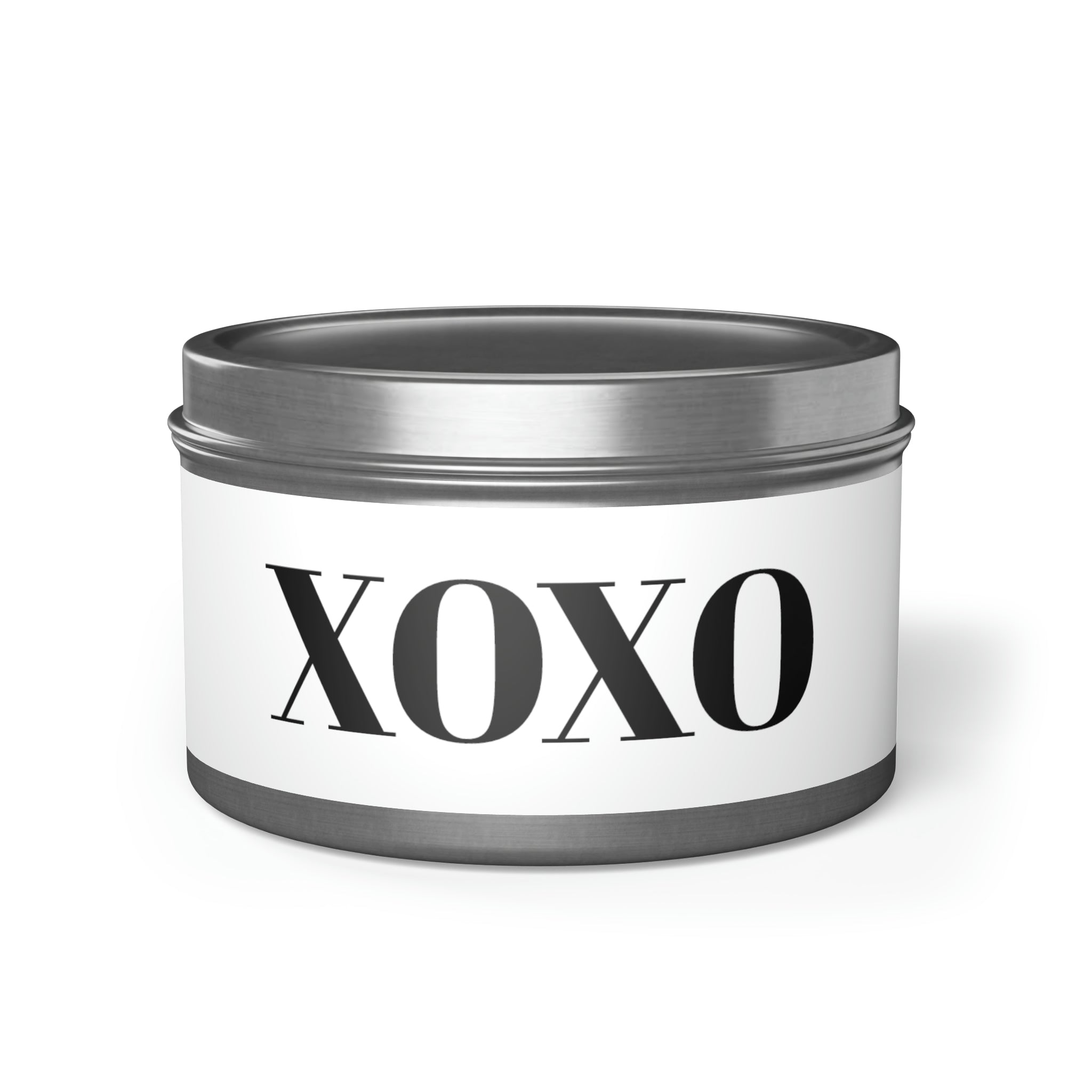 XOXO Tin Candle