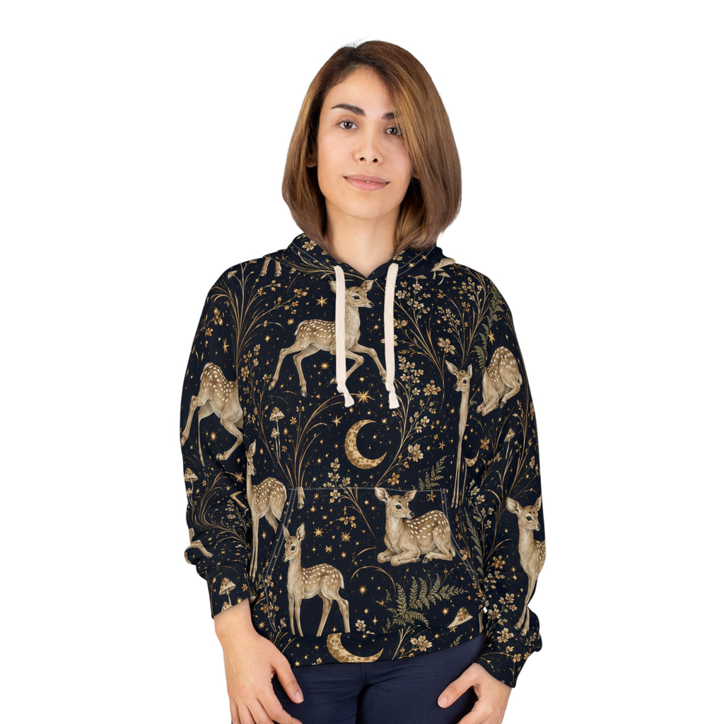 Astral Fawn Nocturne Pullover Hoodie