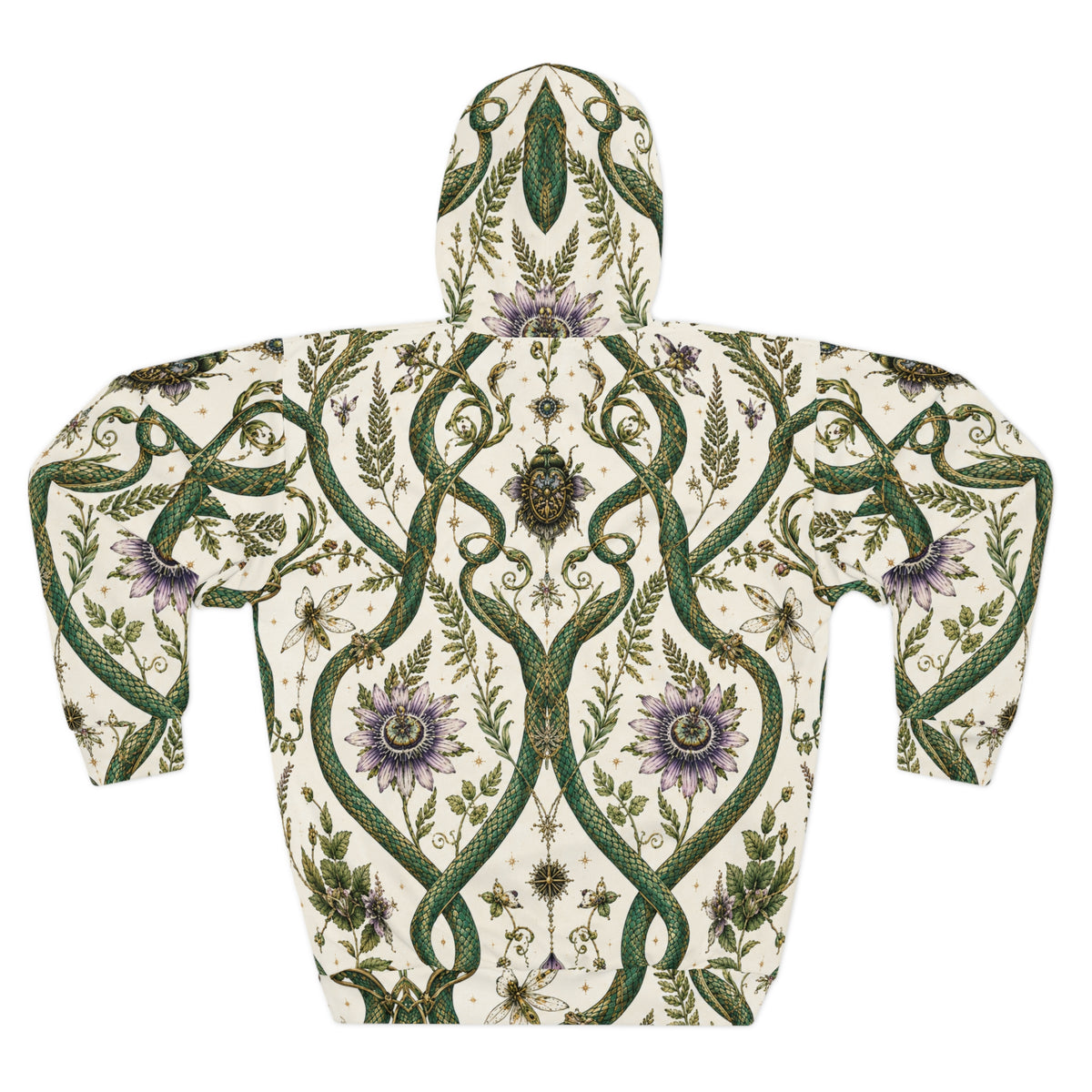 Serpent Conservatory Garden Mist Pullover Hoodie