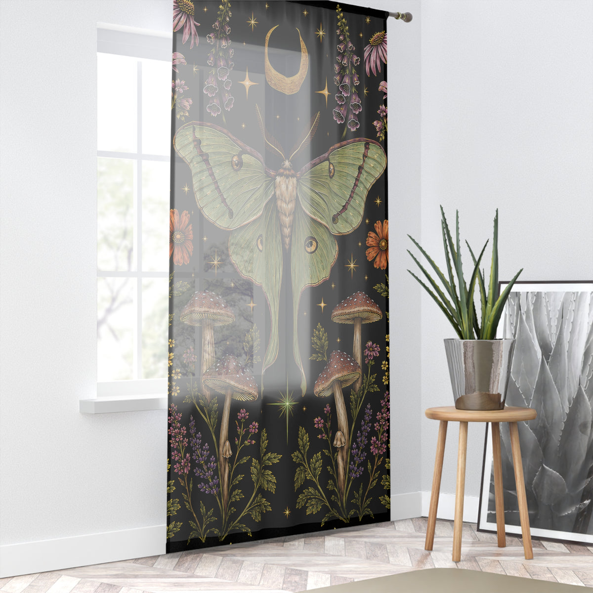 Luna Apothecary Nocturne Window Curtain