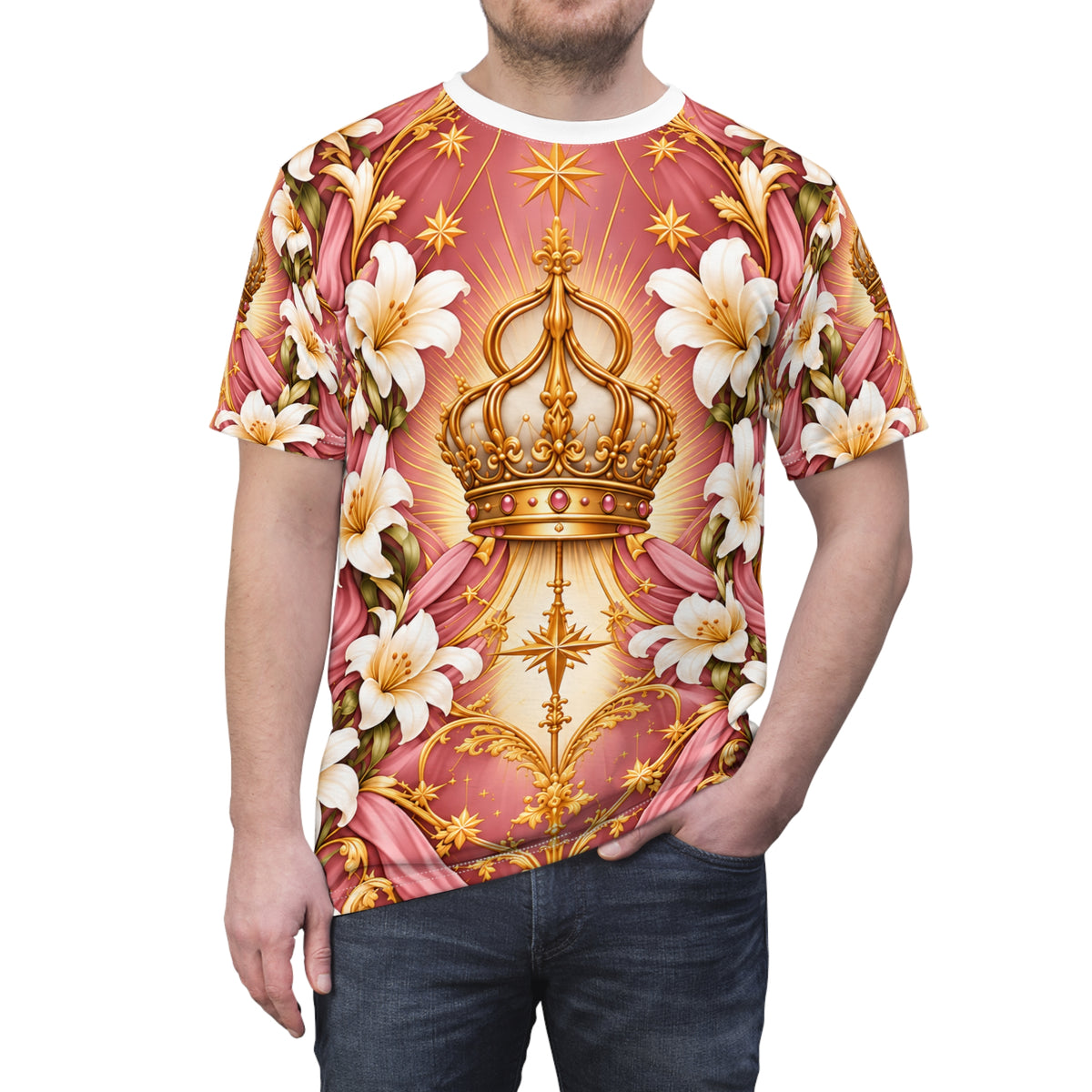Queen of Heaven Dusty Rose All-over-print T-Shirt