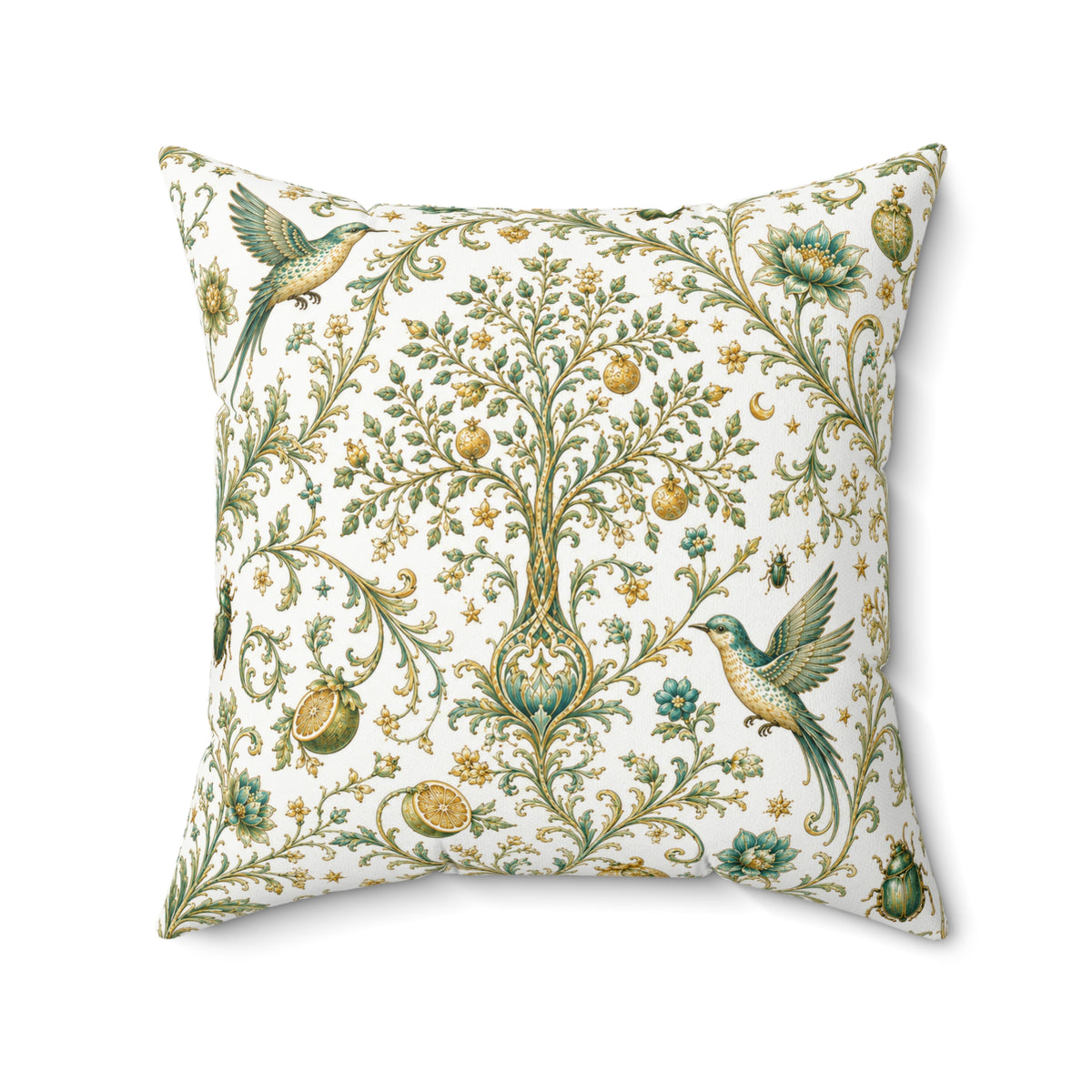 Sacred Canopy Moon Milk Decorative Pillow