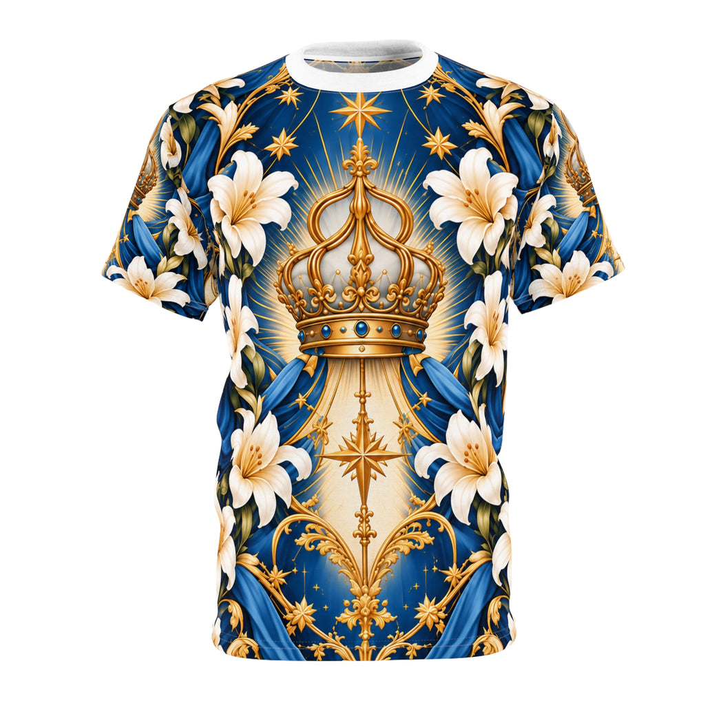 Queen of Heaven Royal Blue All-over-print T-Shirt