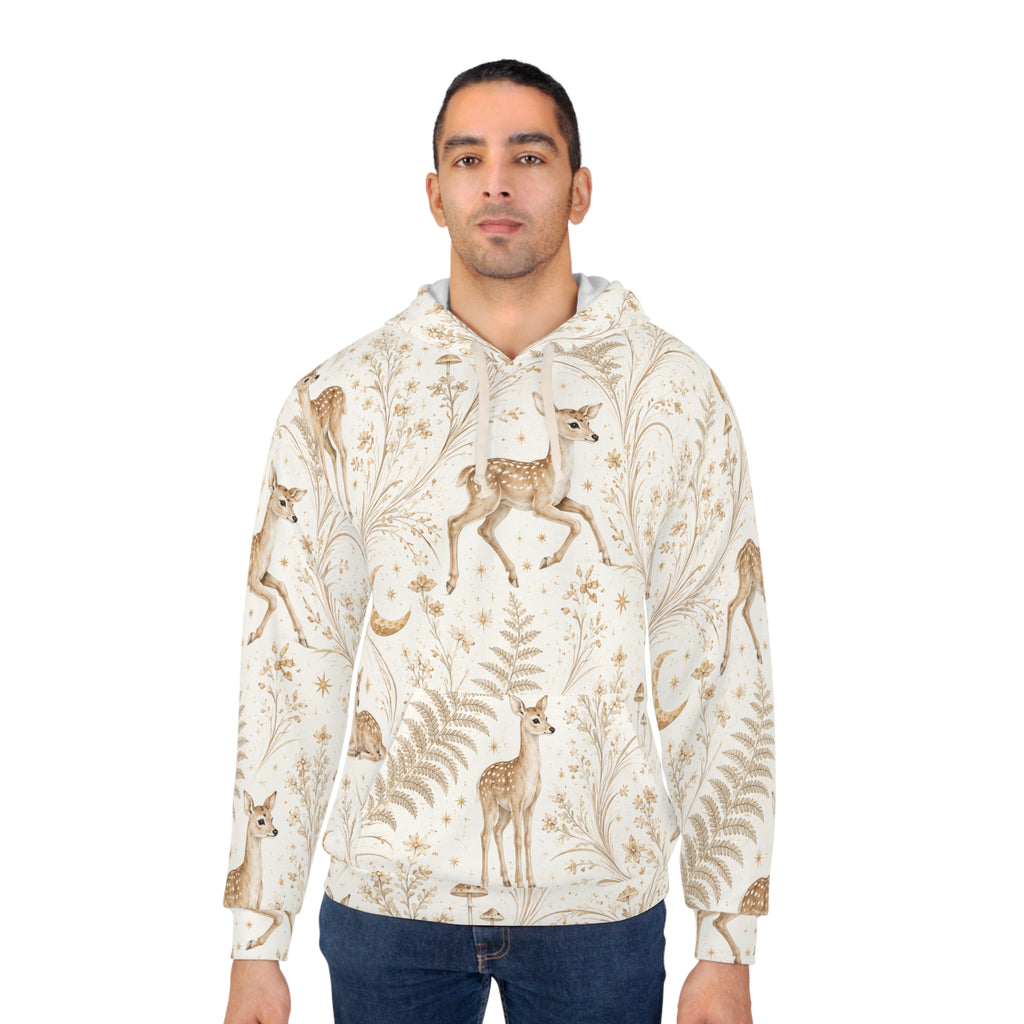 Astral Fawn Moon Milk Pullover Hoodie