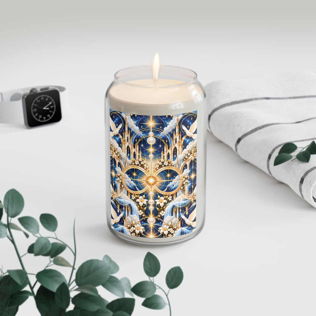 Cathedral of Light Celestial Blue Luxe Candle