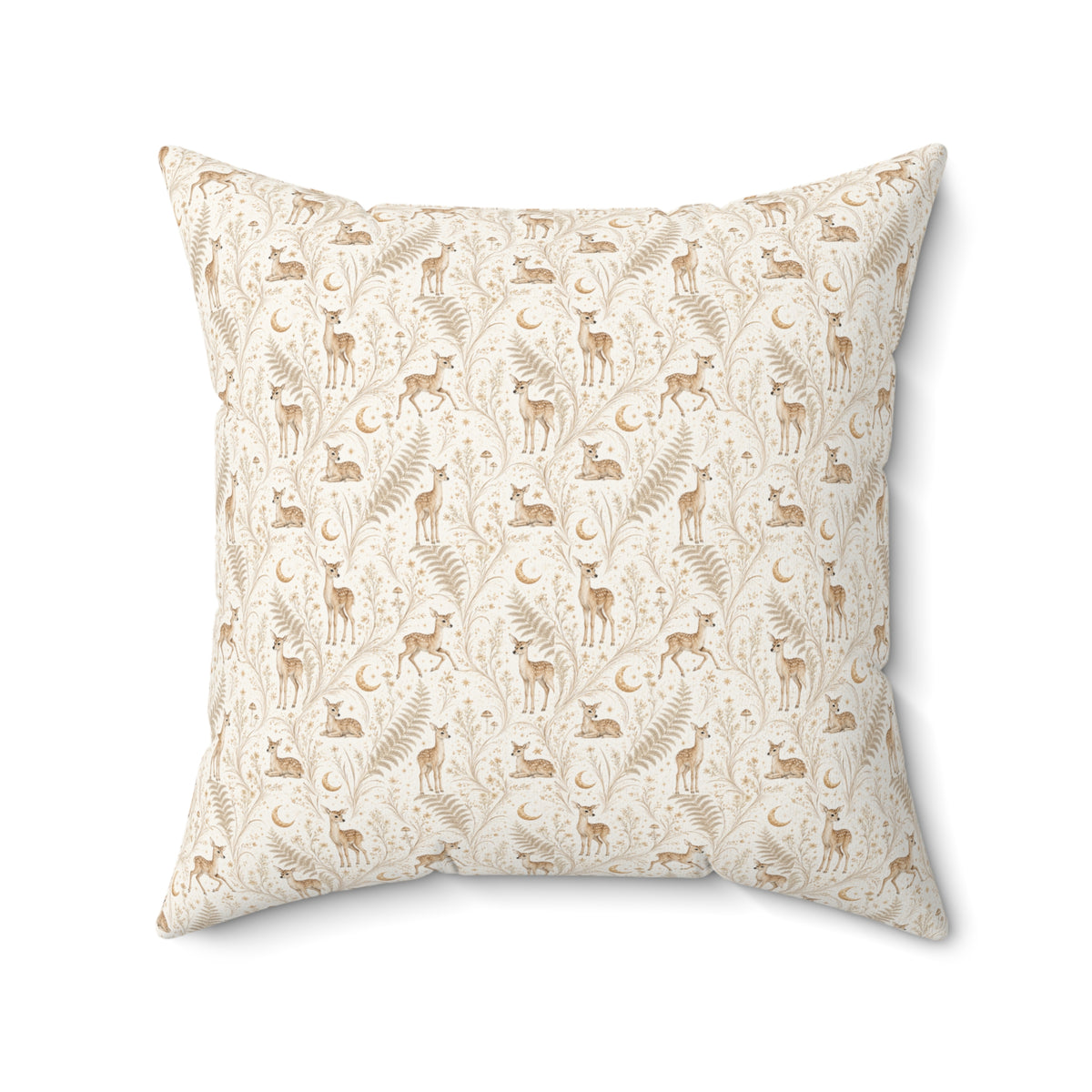 Astral Fawn Moon Milk Decorative Pillow
