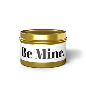 Be Mine Tin Candle