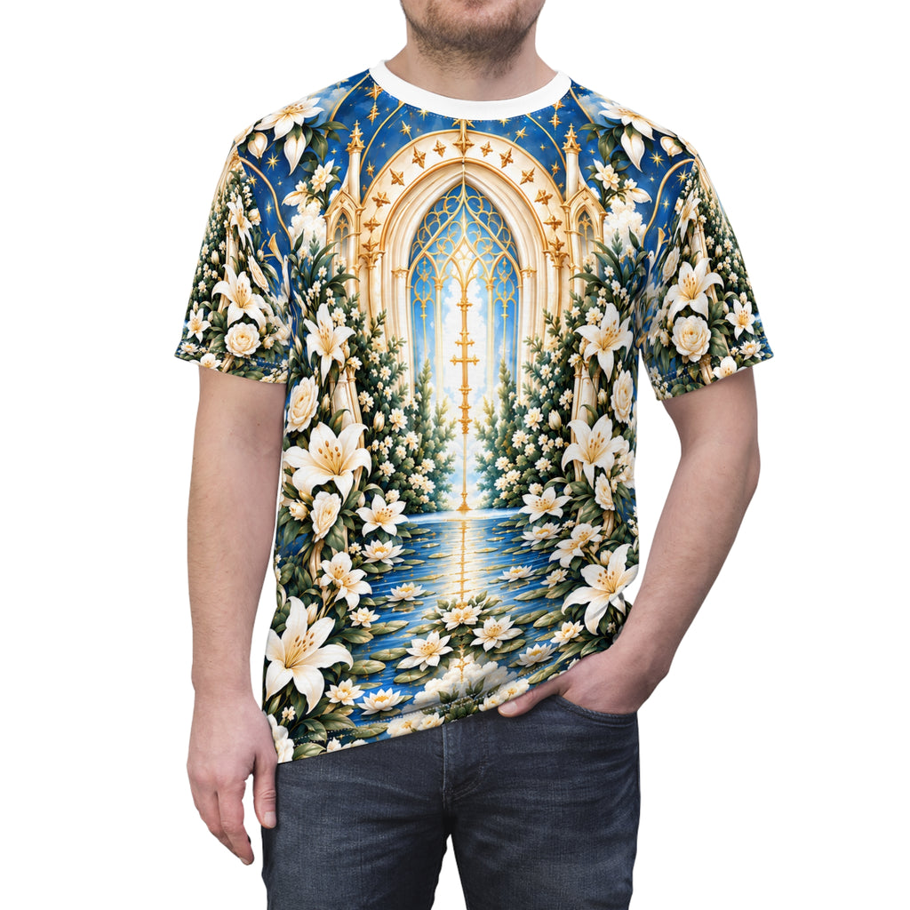 Immaculate Garden Marian Blue All-over-print T-Shirt