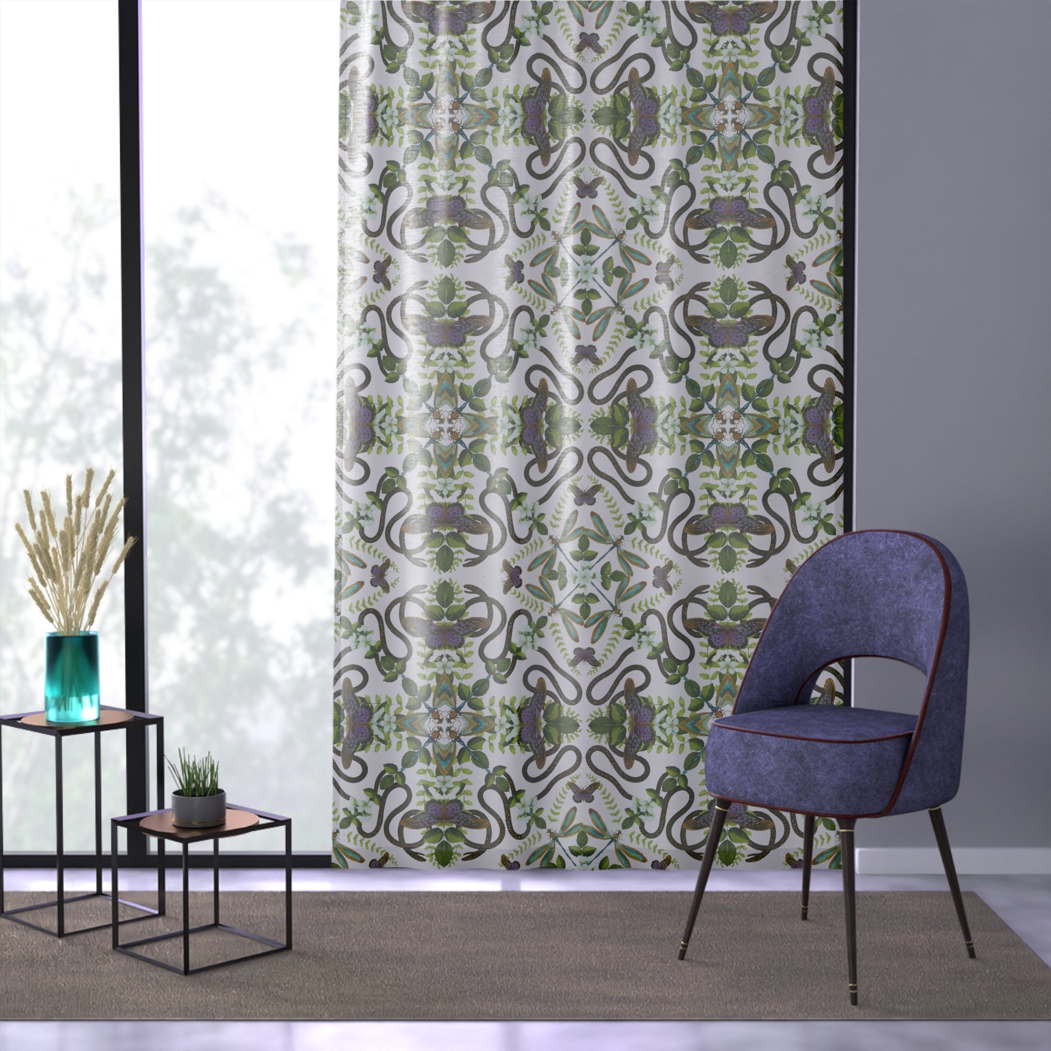 Enchanted Forest Window Curtain