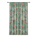 Mystic Jungle Verdigris Jungle Window Curtain