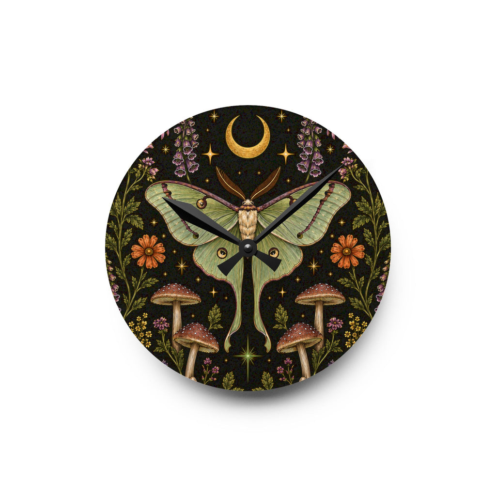 Luna Apothecary Nocturne Acrylic Wall Clock
