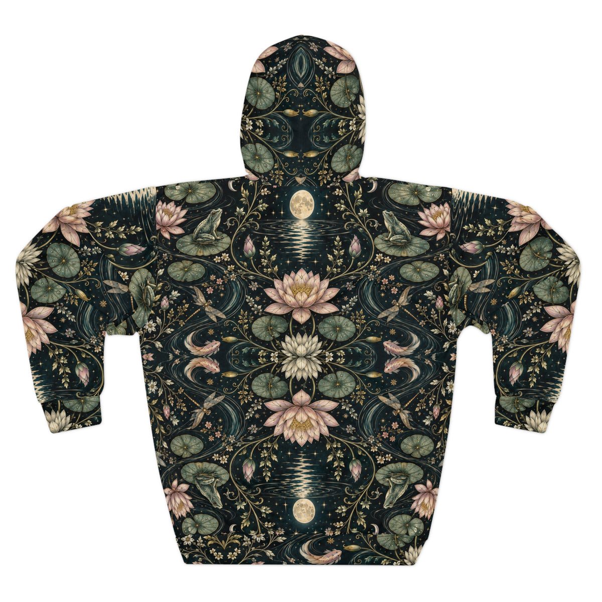 Nymphaea Nocturne Nocturne Pullover Hoodie