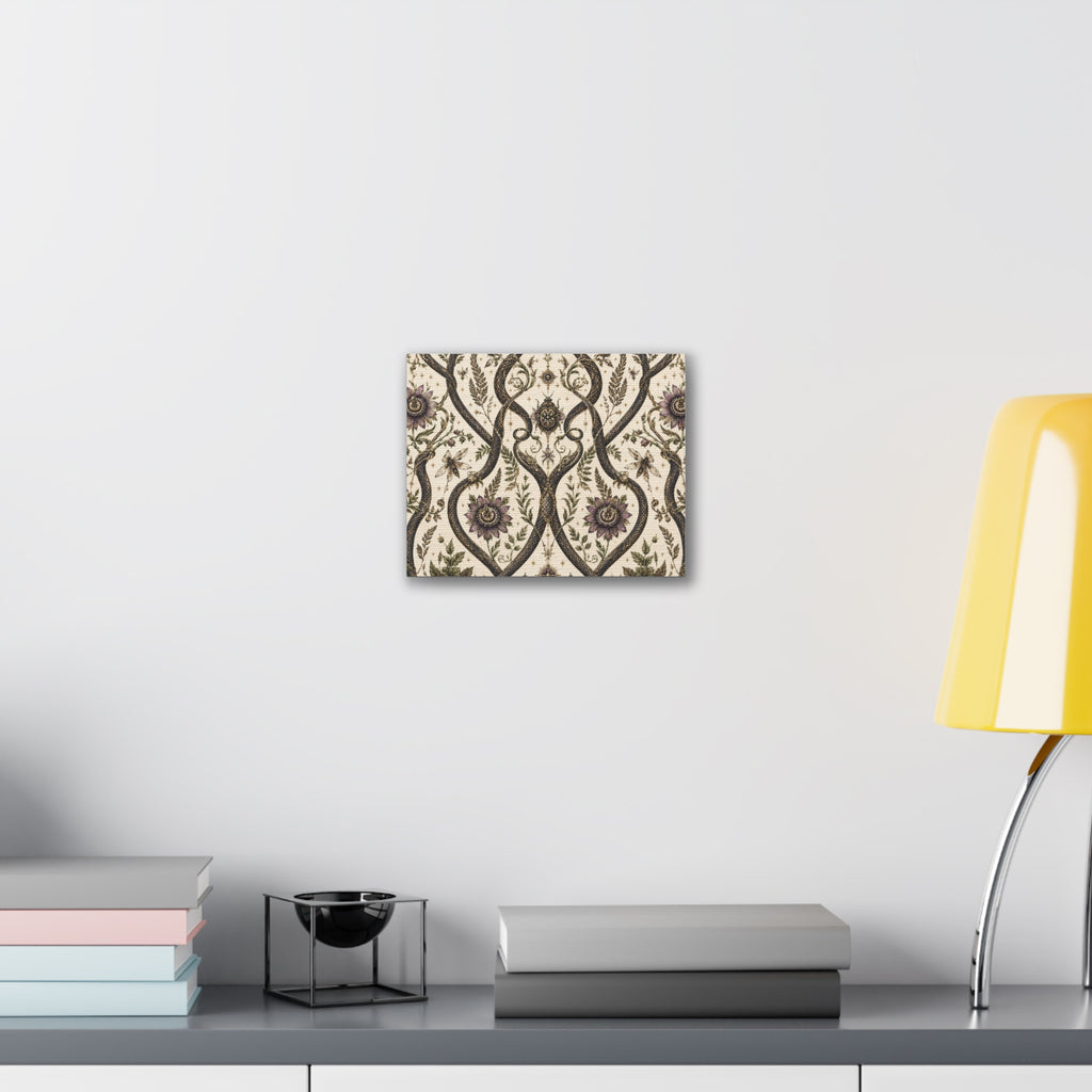 Serpent Conservatory Moon Milk Stretched Canvas