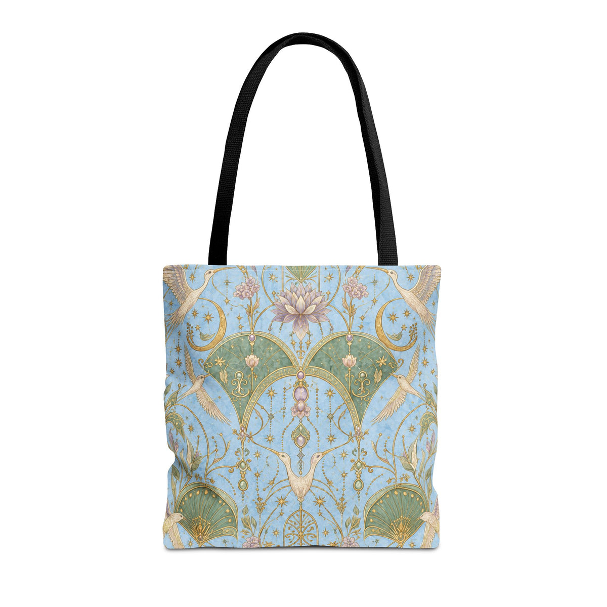 Celestial Aviary Blue Hour Tote Bag