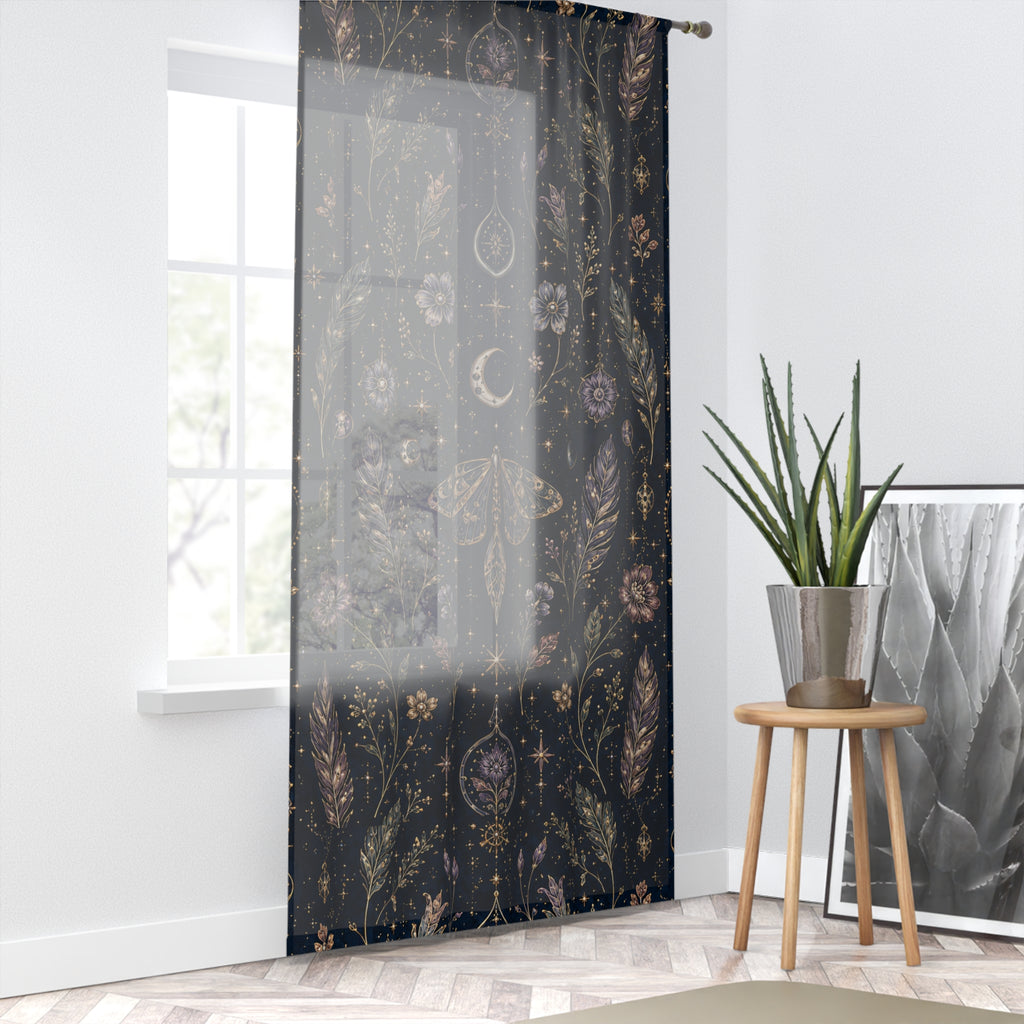 Talisman Moonlight Nocturne Window Curtain