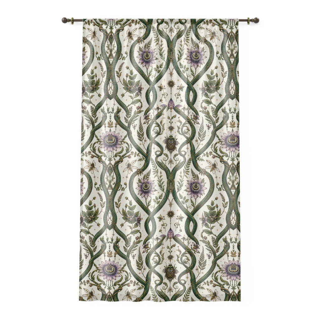 Serpent Conservatory Garden Mist Window Curtain