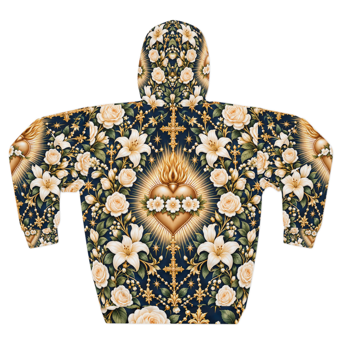 Immaculate Heart Midnight Blue Pullover Hoodie