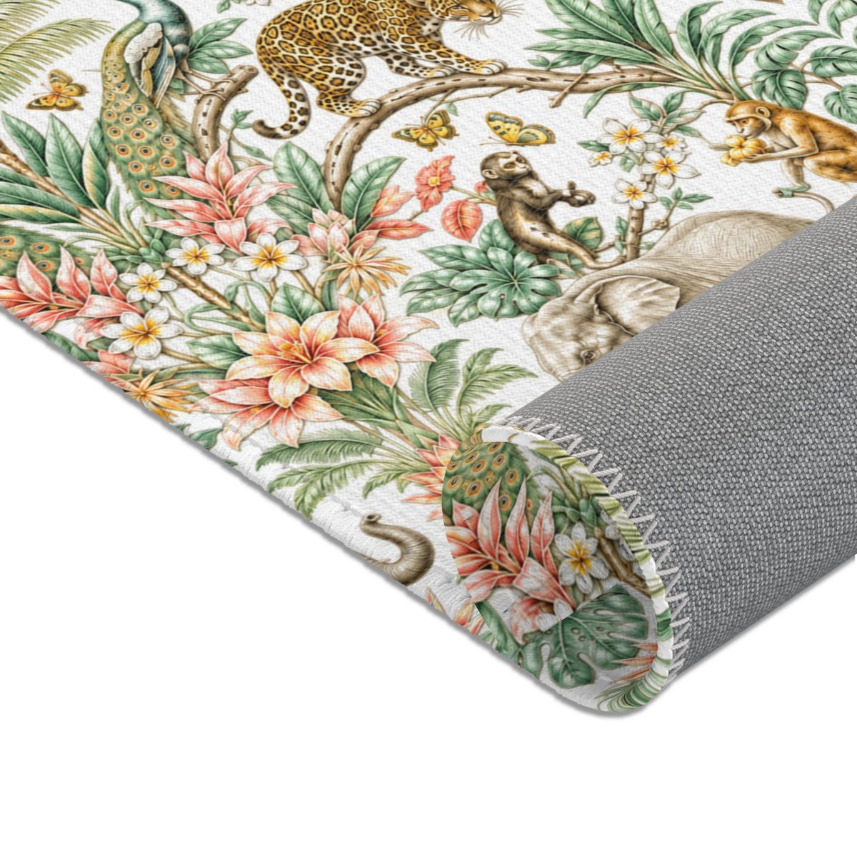 Mystic Jungle Ivory Eden Area Rug
