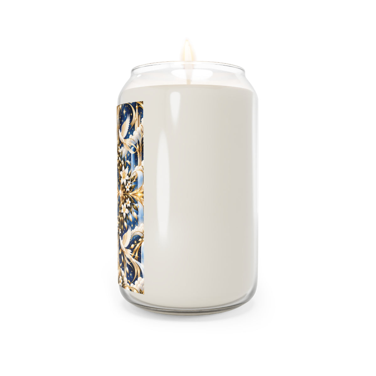 Divine Light Mandala Celestial Blue Luxe Candle