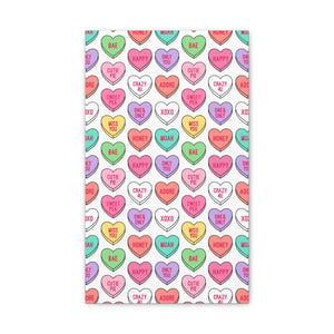 Candy Heart Stretched Canvas